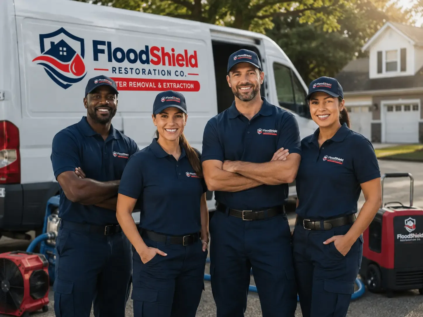 Flood Damage Restoration company in Cherry Creek, SD